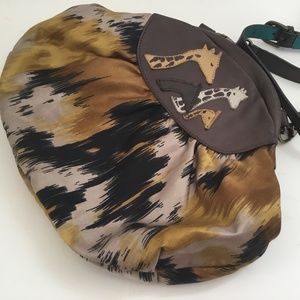 Anthropologie Jasper & Jeera "Giraffe" Crossbody Bag in Excellent Condition.